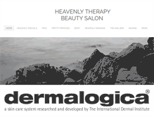 Tablet Screenshot of heavenlytherapy.ie